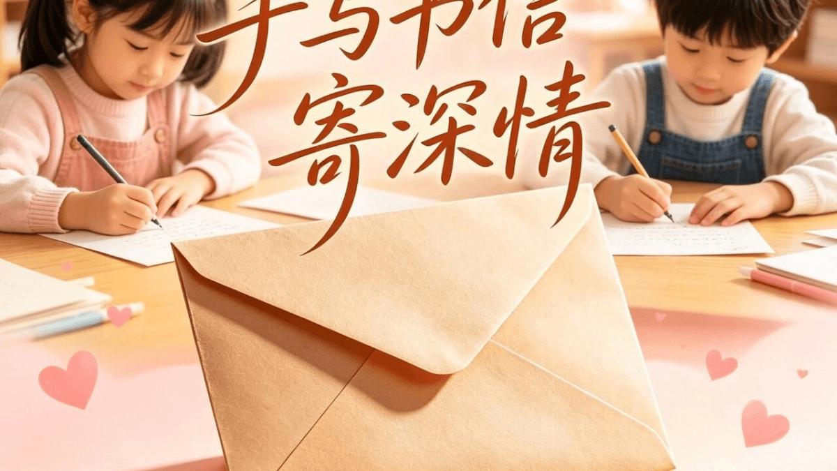 以学铸魂｜手写书信润童心，致敬以爱筑梦的银发长者石雨